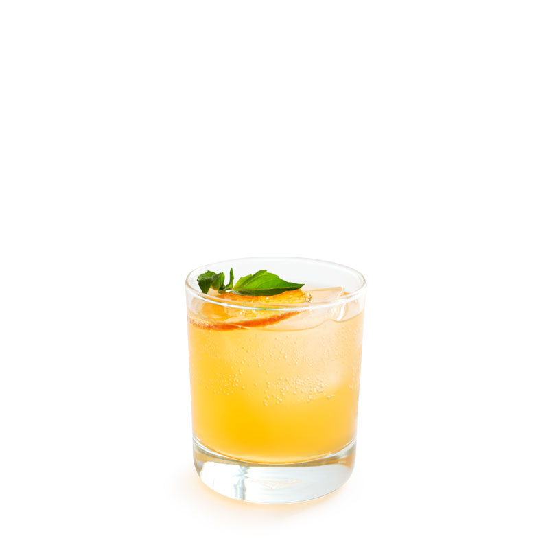 Photo of Clementine and Thai Basil Mocktail