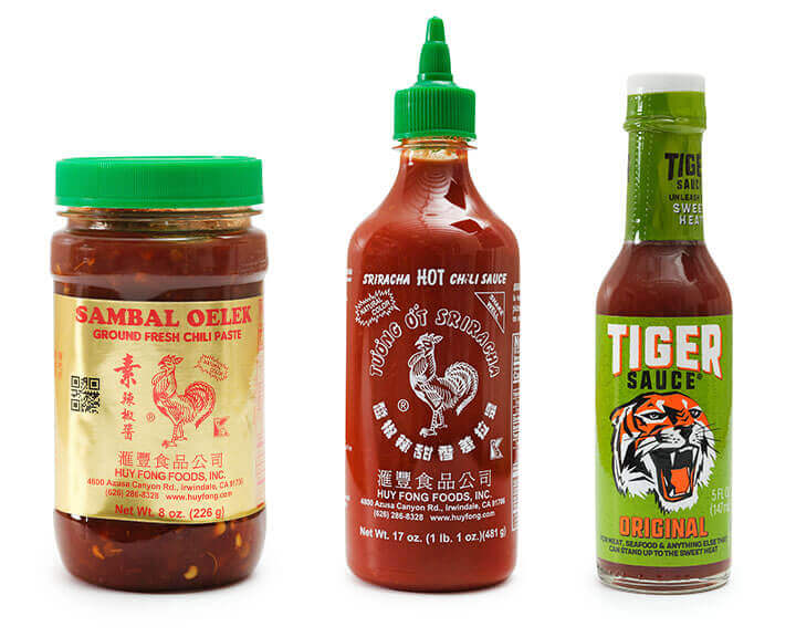 Hot Sauce Brands, Sriracha from Metropolitan Market