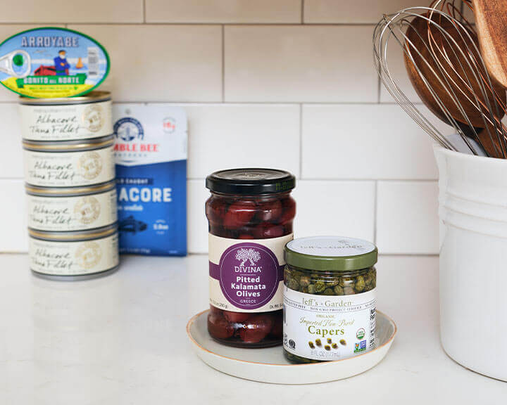 20 Pantry Essentials, Capers and Olives from Metropolitan Market