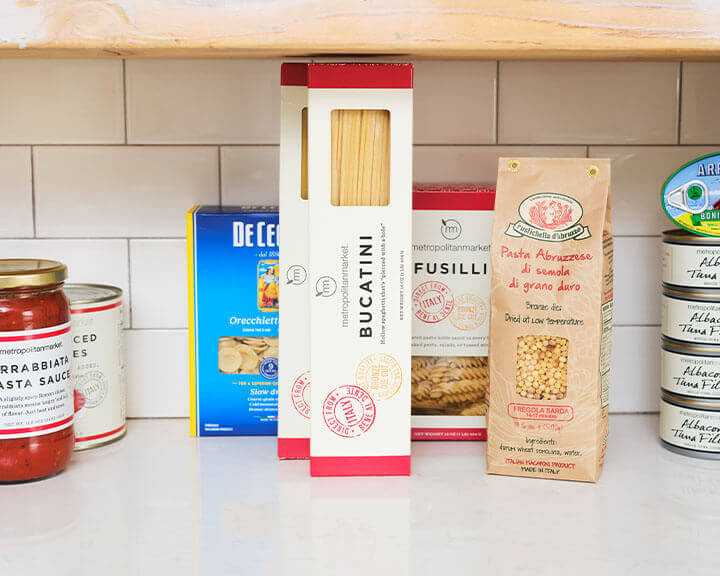 20 Pantry Essentials, Pasta from Metropolitan Market