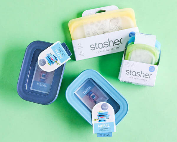 9 Eco-Friendly Ways to Go Green, Stasher from Metropolitan Market