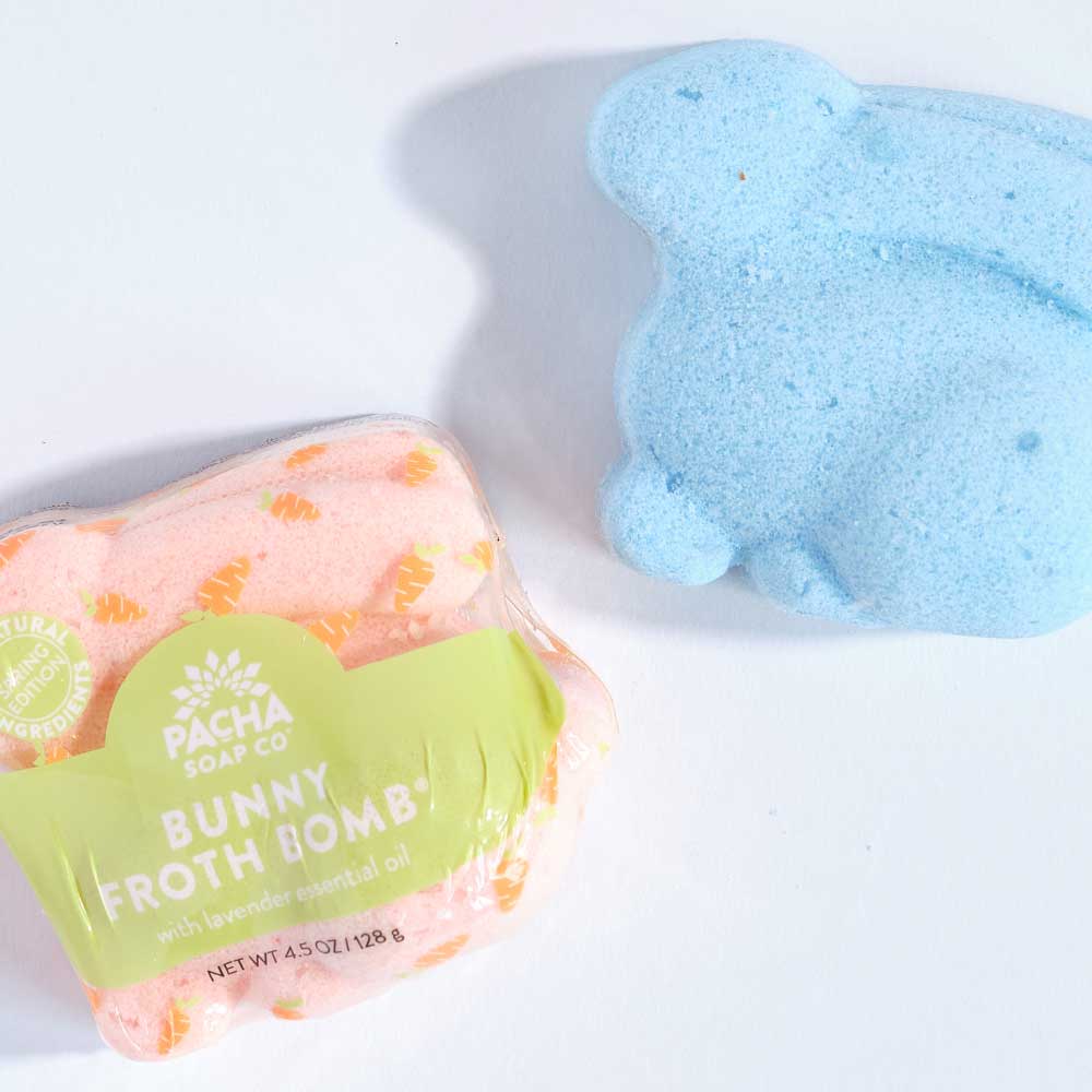 Bunny froth bombs by Pacha Soap Co