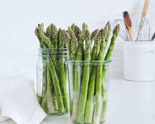 Keep asparagus fresh