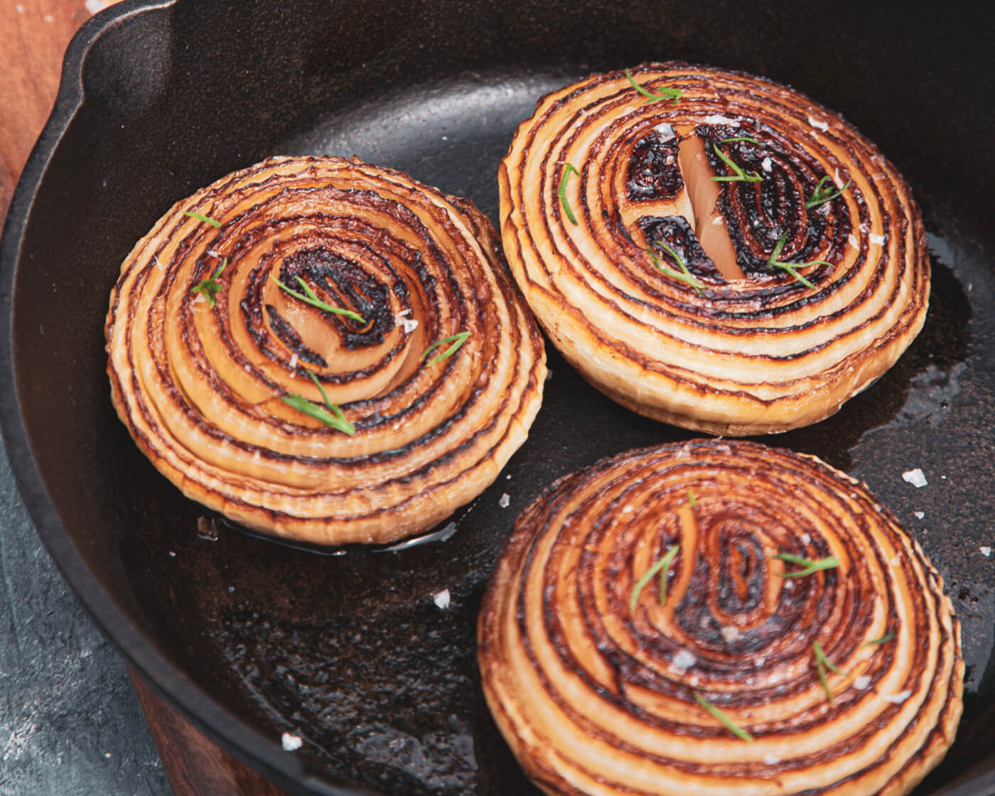 grilled onions