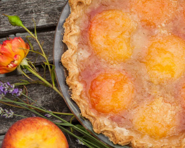 grandmas peach pie