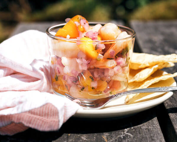 quick shrimp ceviche