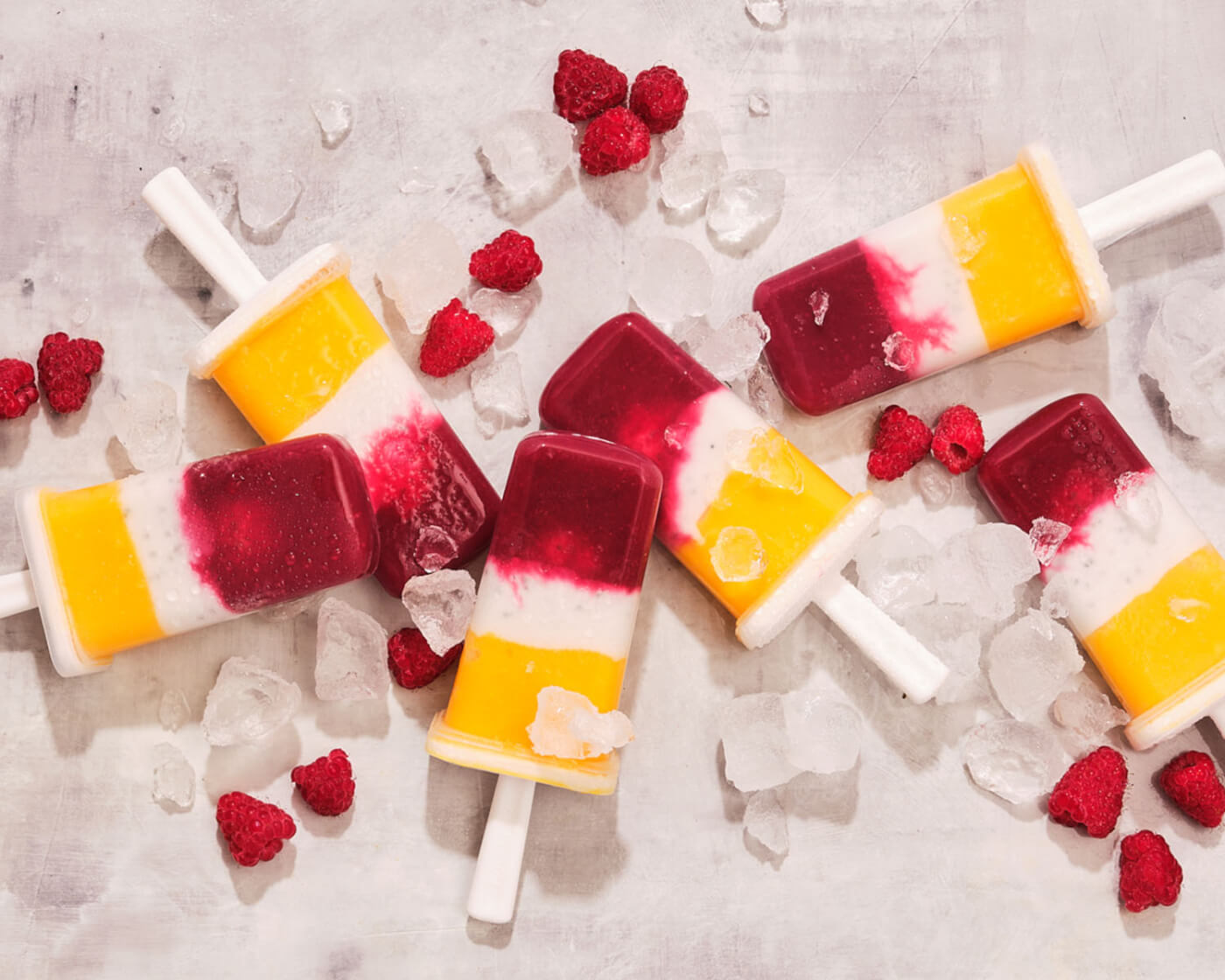 tropical fruit popsicles