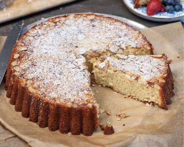 Eye-Catching Treats at the Bakery Department, Almond Tart from Metropolitan Market