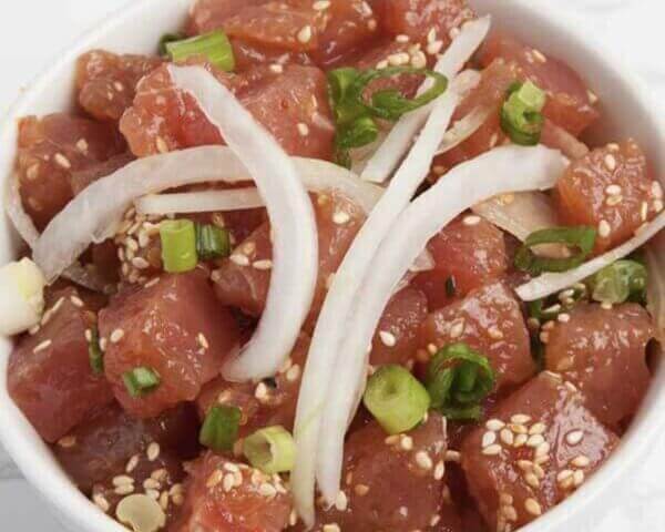 Poke Bar, Ahi Onion from Metropolitan Market