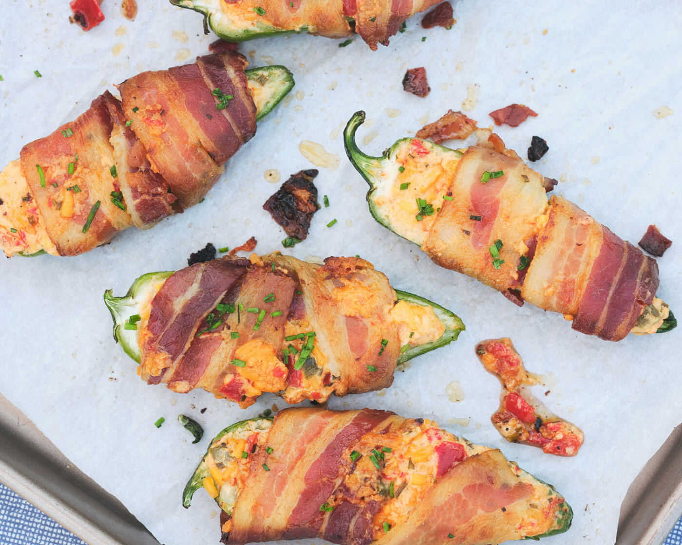 bacon wrapped jalapeno poppers