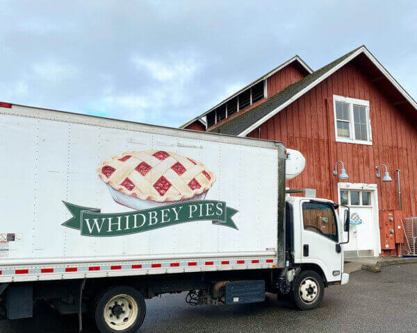 Handmade Fruit Whidbey Pies, Truck from Metropolitan Market