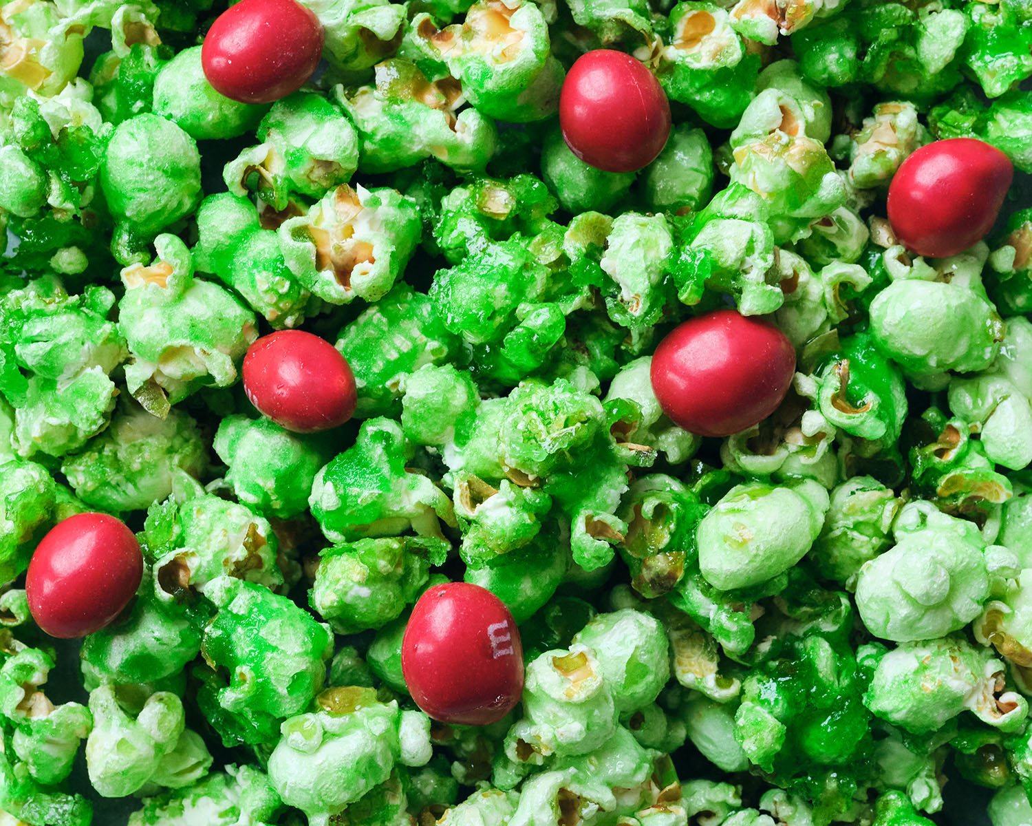 Holiday Popcorn Recipes: The Grinch from Metropolitan Market