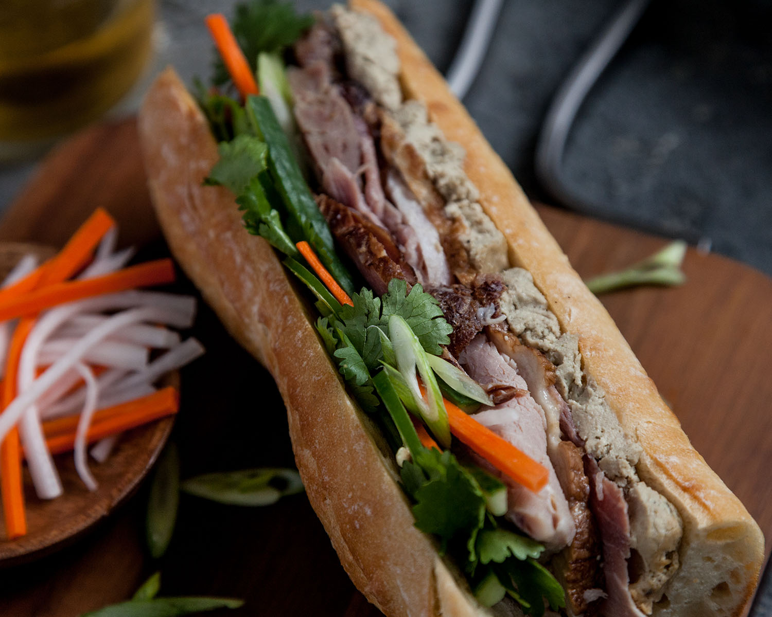 Thanksgiving Leftover Recipes: Ham Banh Mi from Metropolitan Market