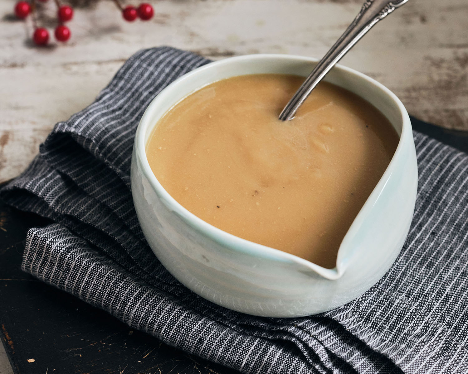 Traditional Holiday Sides Recipes: Turkey Gravy from Metropolitan Market