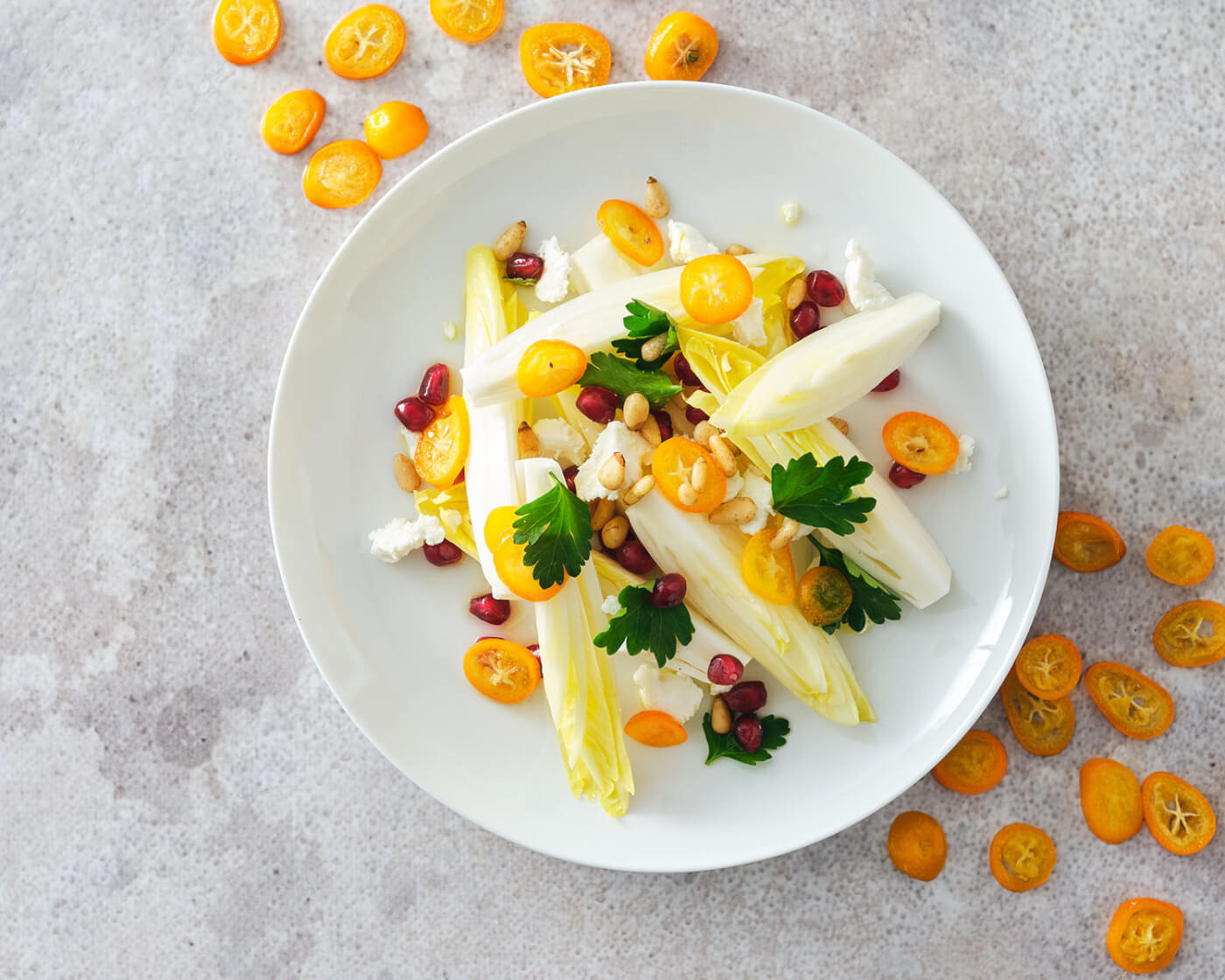 endive and citrus salad