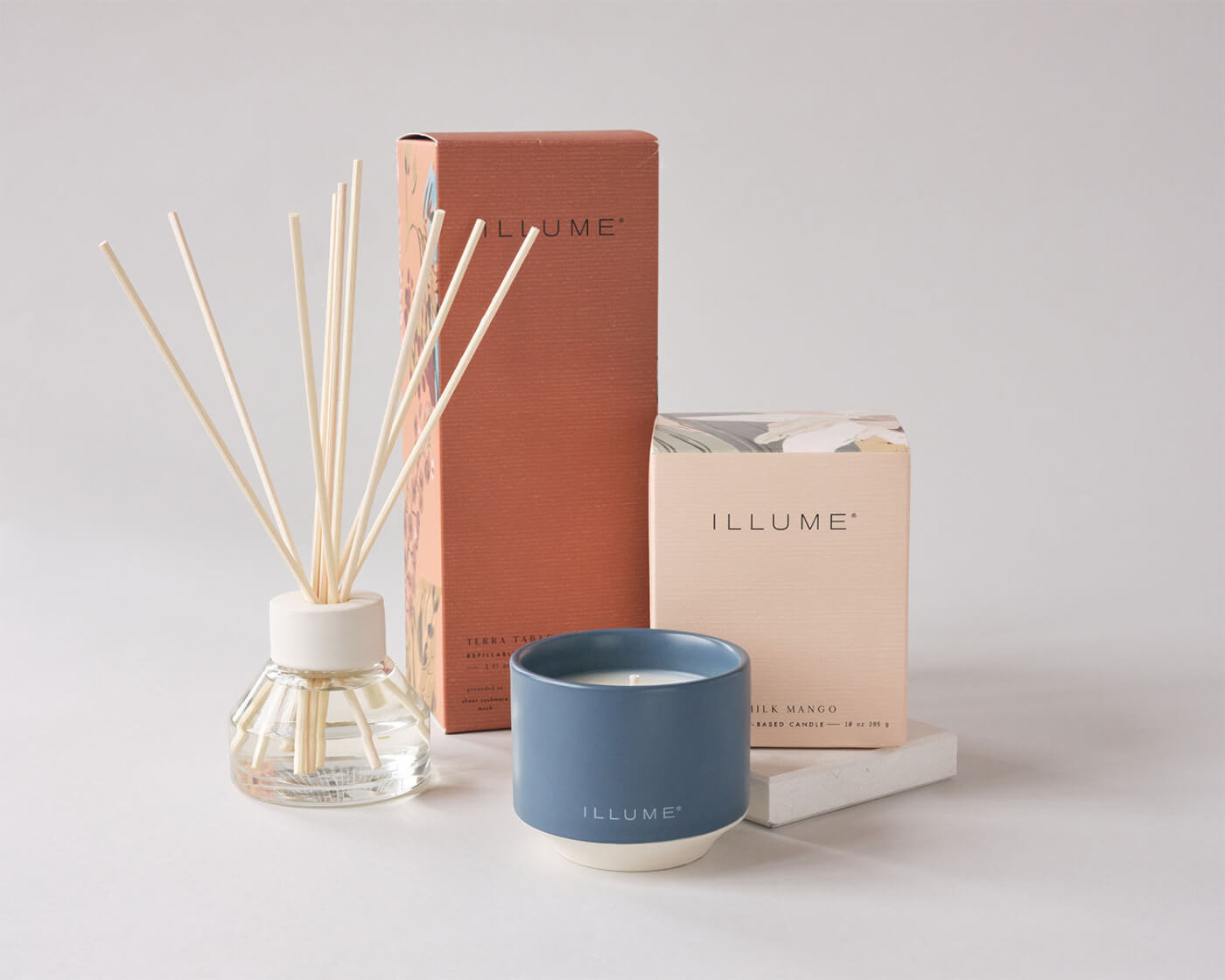 illume candles and diffusers