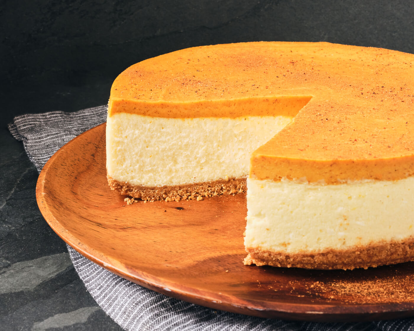 pumpkin cheesecake