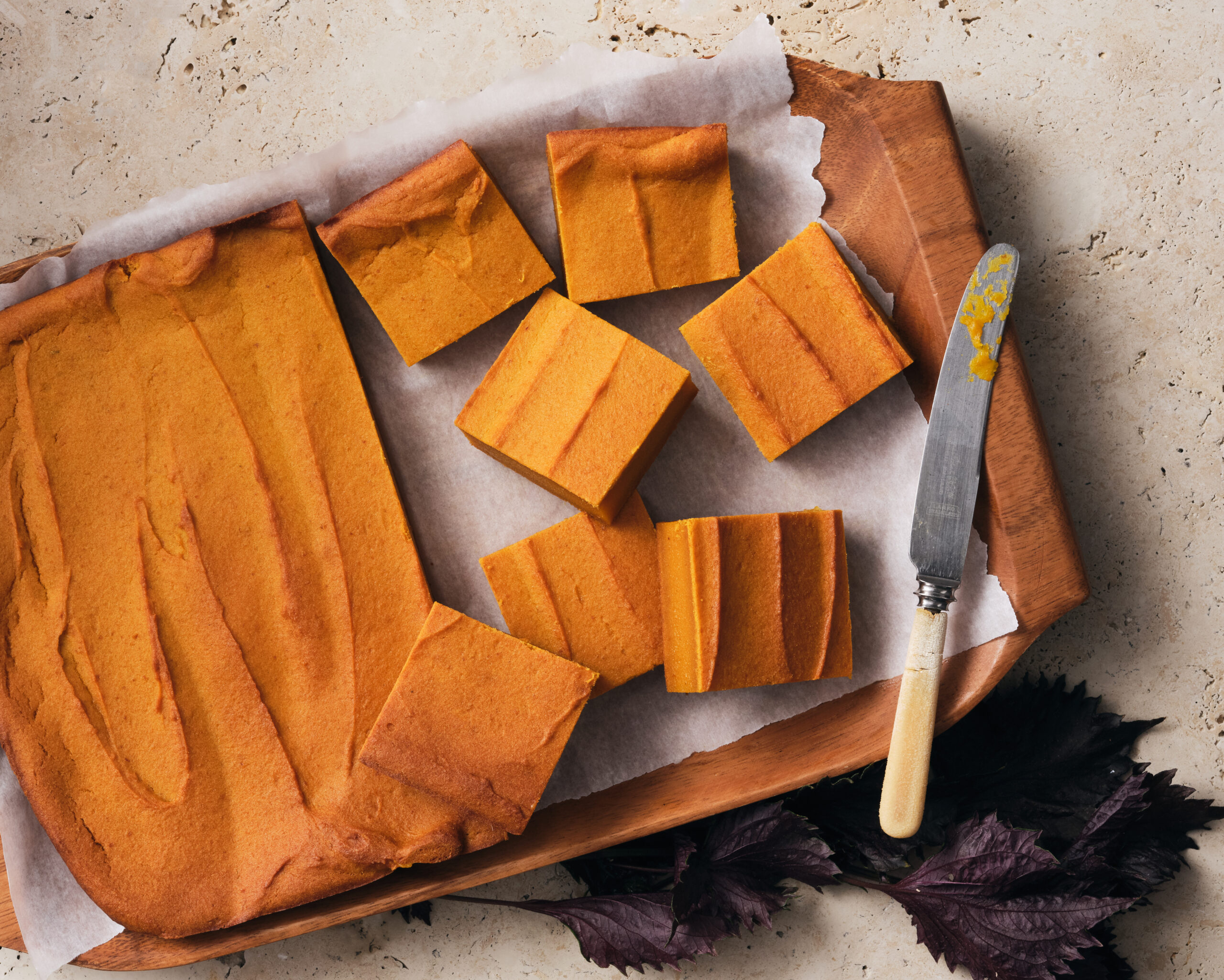 pumpkin butter mochi