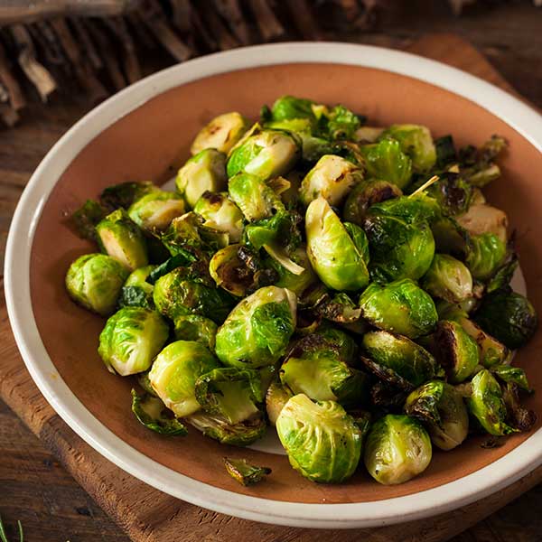 Brussels Sprouts and Muhrooms