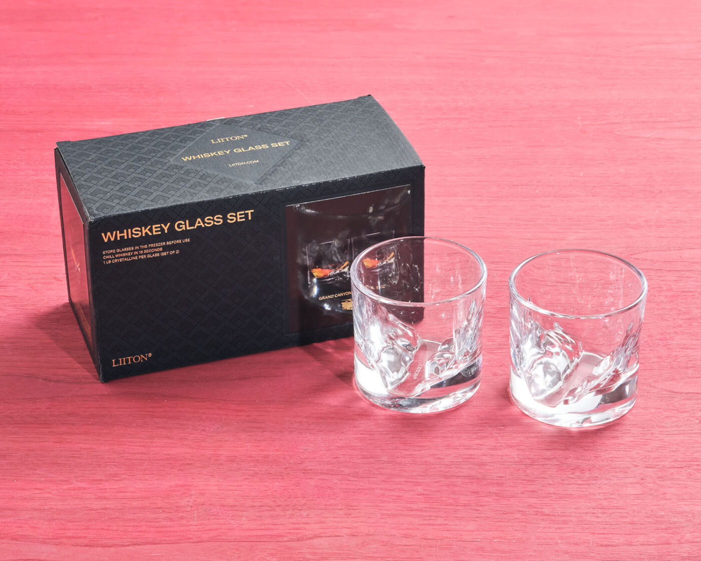 Liiton Whiskey Glass set